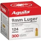 Aguila 9mm Luger 124gr Fmj-rn - 300rd 4bx/cs