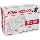 Winchester Usa 300 Aac 200gr - 60rd 4bx/cs Fmj