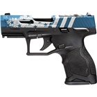 Taurus Tx-22 Compact 22lr 3.6" - Adj. 13-shot Bk/blue Us Flag