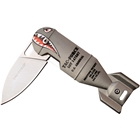 Mc Tac-force 2.25" Drop Point - Folder Grey Shark Bomb/ss