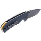 Sog Knife Tellus Atk 3.24" - Blade Sprg Asst Squid Ink/ylw