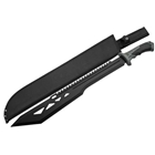 Szco Rite Edge 20" Macho - Machete Black W/sheath 25" Oal