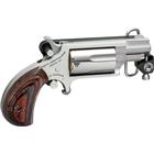 Naa Mini-revolver .22lr 1-1/8" - S/s Matte Wood W/belt Buckle