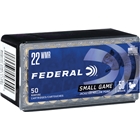 Federal 22 Wmr 1530fps 50gr - Jhp 50rd 60bx/cs