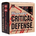 Hornady Critical Defense, Horn 90014 Critdef 25 Acp  35 Ftx Cd         25/10