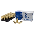 Scorpio Ammo 9mm Fmj 50/1000