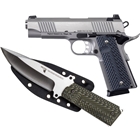 Desert Eagle 1911 Commander - .45acp 4.3" Fs Ss G10 W/knife