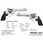 Smith & Wesson 929, S&w M929       170341 Pfmc 9m 6.5     Ss