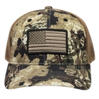 Outdoor Cap Usa Flag, Outdoor Usa170   Usa Flag Hat Veil Whitetail Brown