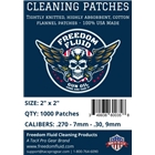 Freedom Fluid cleaning patches 2"x2" (Qty. 1000)