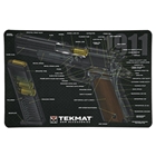 Tekmat Cutaway Pstl Mat 1911 Blk