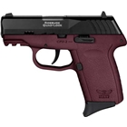 Sccy Cpx2-cb Pistol Gen 3 9mm - 10rd Black/crimson W/o Safety