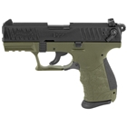 Wal P22q 22lr 3.42" Mltry Grn 10rd