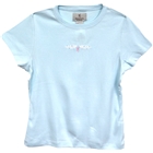 Browning Women's Ss T-shirt - Exp Scroll Lg Ice Blue<