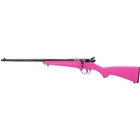 Savage Rascal Youth Singleshot - Lh .22lr Acu Trg Blued/pink