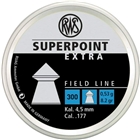 Rws Pellets .177 Superpoint - Extra 8.2 Grains 300-pack