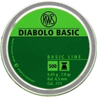 Rws Pellets .177 Diabolo - Basic Line 7.0 Grains 300-pack