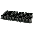 Mtm Tray For Deluxe Shotshell - Case 12ga. 50-rounds Black