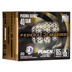 Fed Punch 40 S&w 165gr Jhp 20/200