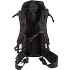 Grey Ghost Gear Apparition Bag - Blk/blk Diamond W/red Stitch