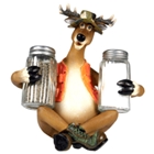 Rivers Edge Deer Holding - Salt & Pepper Shakers