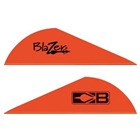 Bohning Blazer Vanes - 2" Solid Neon Red 36pk