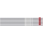 Easton Arrow 4mm Fmj 400 - 6-pack W/ 2" Blazer Vanes