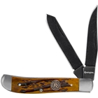 Remington Cutlery Back Woods - 3.5" Trapper Bone/s-washed