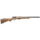 Savage 93r17-bv .17hmr 21" Hb - Accu Tgr Blued/brown Laminate