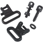 Toc Talon 1" Swivels & Screw - Set Quick Release Steel Black