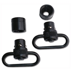 Grovtec Push Button Swivel Set - Black 1" 2-pack