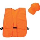 Allen Hat & Vest Combo Blaze - Orange Vest M-xl Hat Fits Most