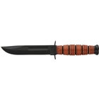 Ka-bar Fighting/utility Knife - 5.25" Short W/lthr Shth Usmc