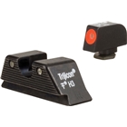 Trijicon Night Sight Set Hd - Orange Outline For Glock 17mos