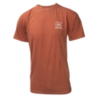 Glock Carry With Confidence, Glock Aa75112  Carry Confidence Shirt Rust      Sm