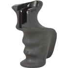 J&e Heavy Duty Ergonomic Grip - W/finger Grooves Black