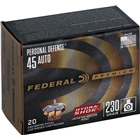 Federal Premium 45acp 230gr - 20rd 25bx/cs Hydra-shok Jhp