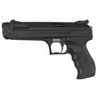 Beeman 2004 Deluxe Air Pistol .177 Pellet Post Front/Adj Rear Syn Grip/Frame Black