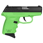 Sccy Industries Cpx-3, Sccy Cpx-3cblgrdrg3 380 Blk Slide Lime Grp  Ns 10r