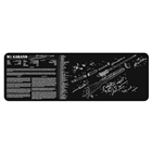 Tekmat Armorers Bench Mat - 12"x36" M1 Garand Black