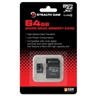 Stealth Cam Micro Sd Memory Card, Steal Stc-64micsd   64gb Micro Sd Card